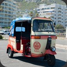 CAPE TOWN, South Africa: Wednesday 12 December 2012, during the launch of the Nestle King Cone Tuk Tuk service during summer.
Photo by Roger Sedres